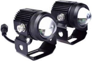 Dual Color LED Fog Light For Bike